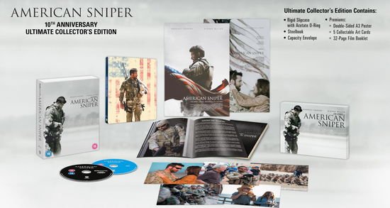 Clint Eastwood - American Sniper (10th Anniversary Ultimate Collectors Edition) (Steelbook) Blu-ray