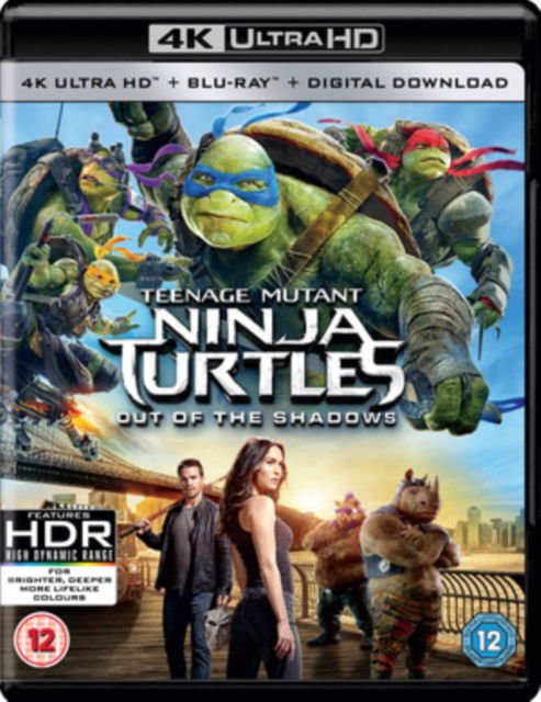 TMNT - Teenage Mutant Ninja Turtles - Out Of The Shadows Blu-ray