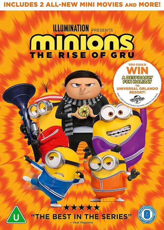 Minions the Rise of Gru DVD - Minions: The Rise Of Gru DVD
