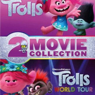 Trolls 12 DVD - Trolls (2016) / Trolls World Tour Doublepack DVD