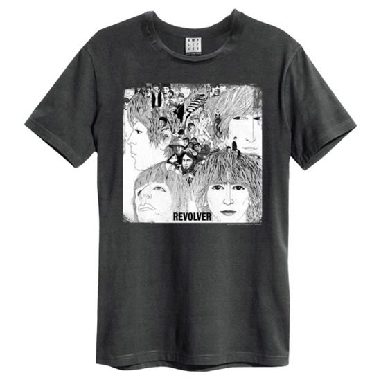 The Beatles - Beatles Revolver Amplified X Large Vintage Charcoal T Shirt
