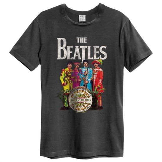 The Beatles - Beatles - Lonely Hearts Amplified Xx Large Vintage Charcoal T Shirt