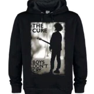 CURE Cure Boys Dont Cry Amplified Black Large Hoodie Sweatshirt Merch