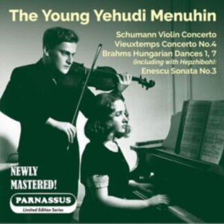 Yehudi Menuhin - The Young Yehudi Menuhin: Schumann. Vieuxtemps. Brahms. Enescu 1CD