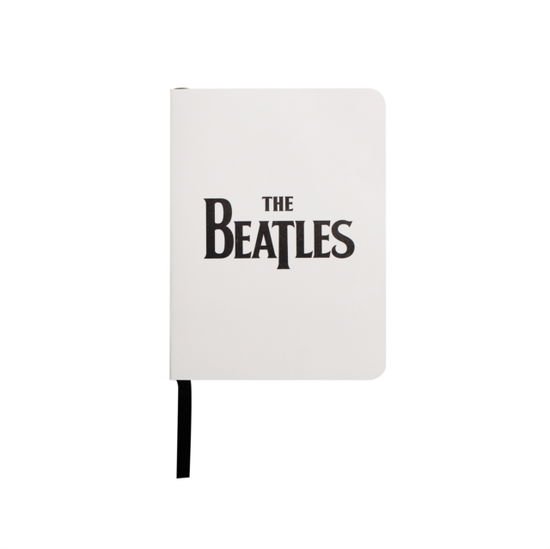 BEATLES A6 Notebook (Softcover) - The Beatles (Logo) White Merch