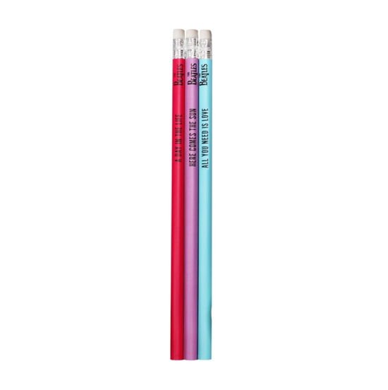 The Beatles - Pencils Set Of 3 - The Beatles Book