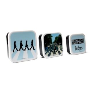 BEATLES Snack Boxes Set Of 3 - The Beatles (Abbey Road) Merch