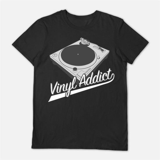 Vinyl Addict - Vinyl Addict Black X-Large T-Shirt