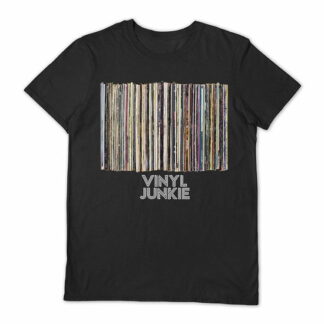 Vinyl Junkie - Vinyl Junkie Black Small T Shirt