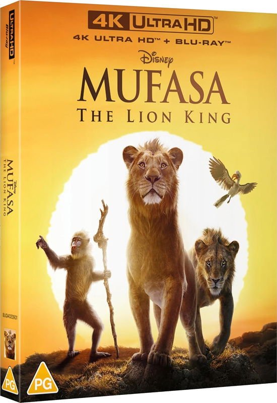 Mufasa Uhd BD - Disneys Mufasa: The Lion King Blu-ray