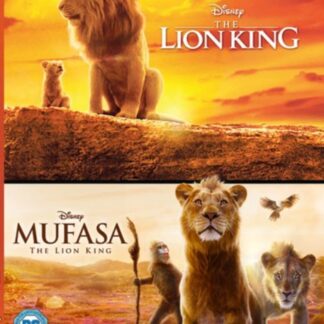 Disneys Mufasa: The Lion King/The Lion King Double Pack (Live Action) DVD