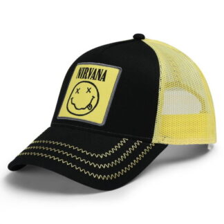 Nirvana - Nirvana Trucker Cap Black