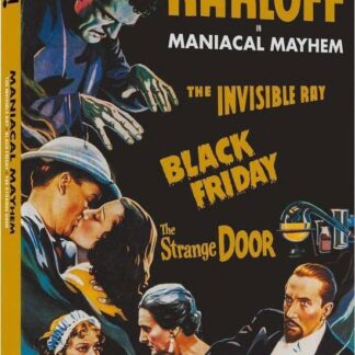 MANIACAL MAYHEM Eureka Classics Bluray - Maniacal Mayhem (Three Films Starring Boris Karloff) Blu-ray