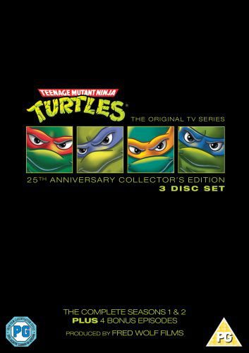 Teenage Mutant Ninja Turtles 25th - Teenage Mutant Ninja Turtles 1 & 2 DVD