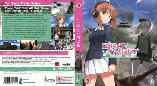Girls Und Panzer: Der Film Blu-ray