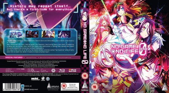 Anime - No Game No Life: Zero Blu-ray