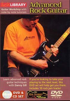 Lick Library Advanced Rock Gui - Lick Library Advanced Rock Guitar Gtr Dv DVD