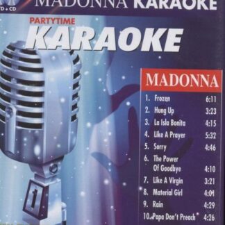 Partytime Karaoke - Madonna (D - Partytime Karaoke - Madonna (D DVD