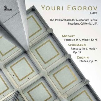 Yuri Egorov - 1980 Ambassador Auditorium Recital 1CD