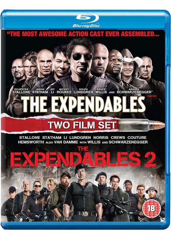 Expendables 1 & 2 - Expendables / The Expendables 2 Blu-ray