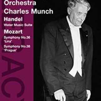Charles Munch / Boston So - Symphony No. 36 / 38 / Water Music DVD