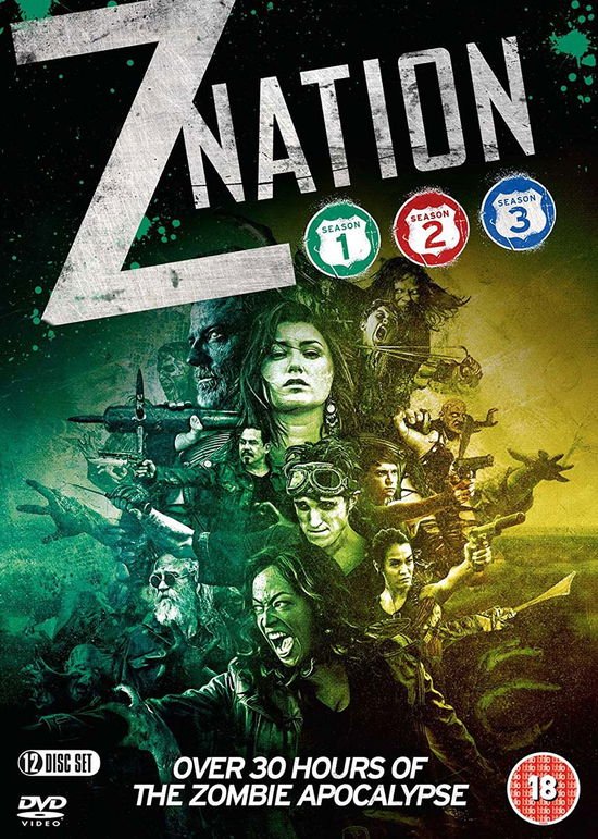 Z Nation Season 13 - Z Nation: Season 1-3 DVD