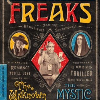 Freaks / The Unknown / The Mystic - Tod Brownings Sideshow Shockers - Criterion Collection Blu-ray