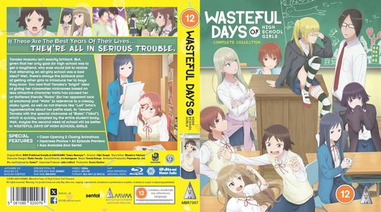 Wasteful Days of High School Girls S1 Col BD - Wasteful Days Of High School Girls S1 Collection Blu-ray