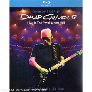 David Gilmour - Remember That Night Blu-ray