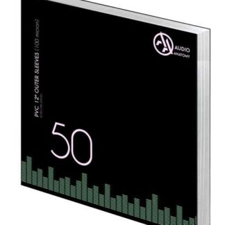 Audio Anatomy - 50 x 12" PVC Outer Sleeves (100 Micron)