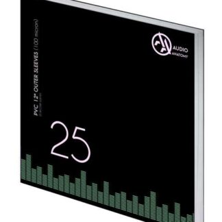 Audio Anatomy - 25 x 12" PVC Outer Sleeves (100 Micron)