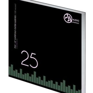 Audio Anatomy - 25 x 12" PVC Gatefold Outer Sleeves (100 Micron)