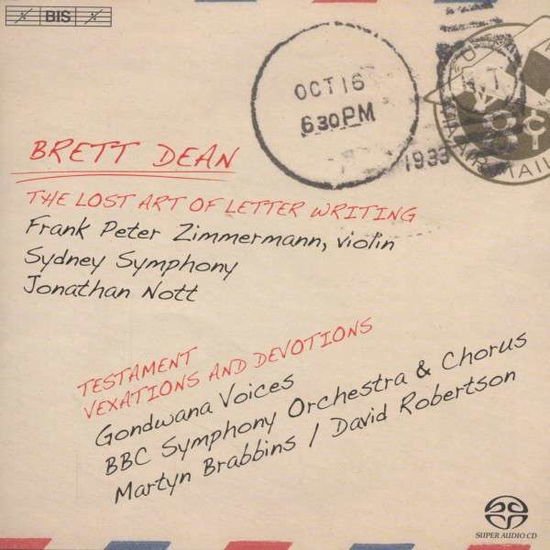 Zimmermannsydney Symphnott - Deanlost Art Letter Writing 1CD