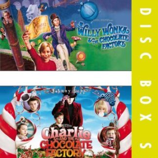 Willy Wonka Twinpack DVD - Willy Wonka Charlie The Chocolate DVD