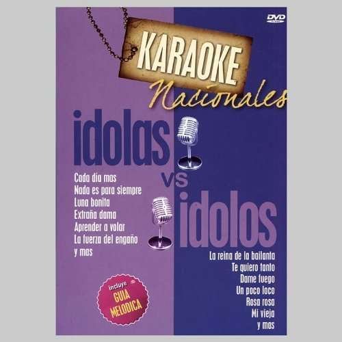 IDOLAS VS IDOLOS-NACIONALES IDOLAS VS IDOLOS-NACIONALES DVD
