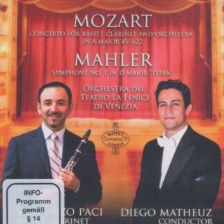 Paci / Matheuz - Mozart / Concerto Kv 622 DVD