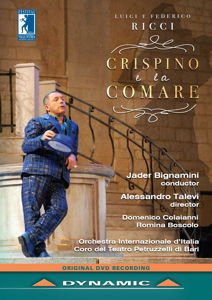 Bignamini, Jader / Bonfadelli, Stefania / Boscolo, Romina / Castoro, Francesco / Chorus of the Teatro Petruzzelli di Bari / Colaianni, Domenico / Conte, Lucia / Monaco, Carmine / Olivieri, Mattia / Orchestra Internazionale d´Italia / Paesano, Fabrizio / S - Crispino E La Comare DVD