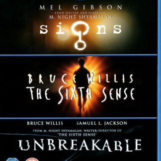 M Night Shyamalan Triple BD - M Night Shyamalan Triplepack Blu-ray