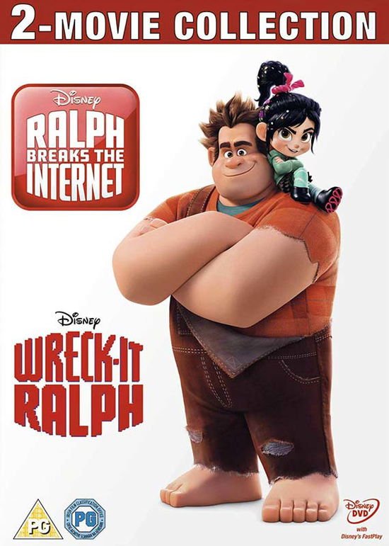 Wreck It Ralph Ralph Breaks The Internet - Ralph Breaks The Internet (1 & 2 DOUBLE PACK) DVD