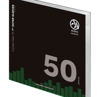 Audio Anatomy - 50 x 7" PP Crystal Clear Outer Sleeves (90 Micron)