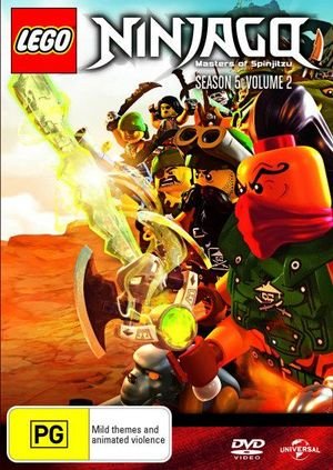 LEGO NINJAGO MASTERS OF SPINJ LEGO NINJAGO MASTERS OF SPINJ DVD