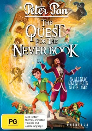 PETER PAN THE QUEST FOR THE N PETER PAN THE QUEST FOR THE N DVD