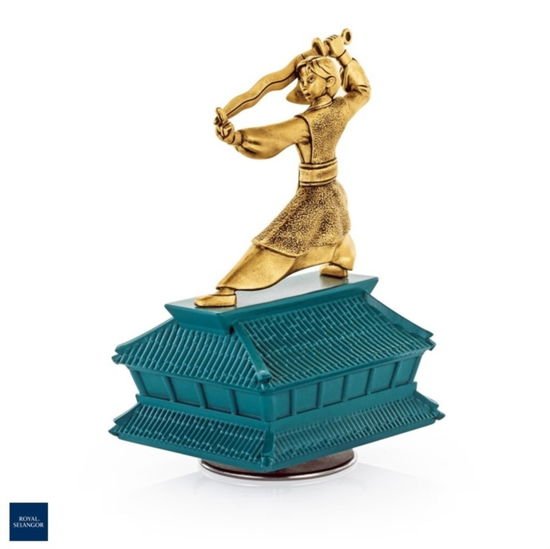 Disney - Mulan Gilt Pewter Music Carousel (Plays: Reflection)