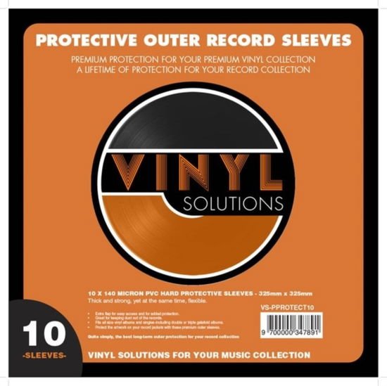 Pvc Vinyl Hard Protective Covers - PVC Vinyl Pack 10 1LP