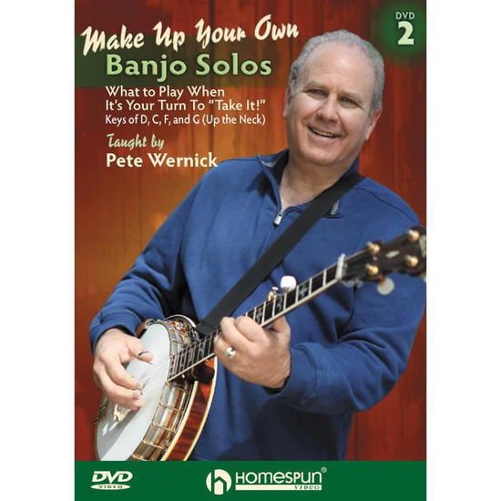Make Up Your Own Banjo Solos 2 - Pete Wernick Make Up Your Own Banjo Solo DVD
