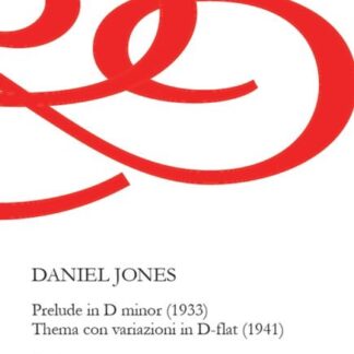 Jones - Prelude in D Minor 1CD