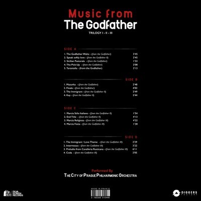 City of Prague Philarmonic Orchestra - Godfather Trilogy 2-LP - Görsel 3