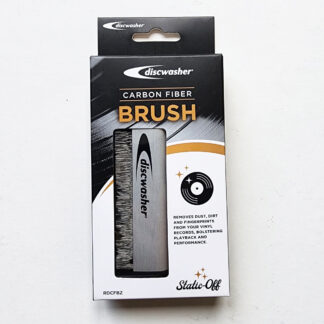 Discwasher Rdcfbz Carbon Fiber Record Brush Silver