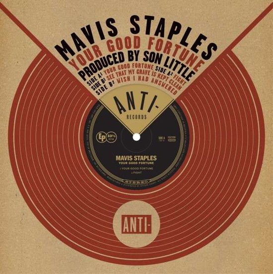 Mavis Staples - Your Good Fortune 10"