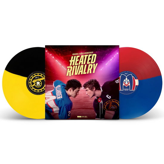 Heated Rivalry (Soundtrack) (LP) [Montreal vs Boston Blue/Red & Black/Yellow Split Coloured Vinyl edition] (2026) 2LP
